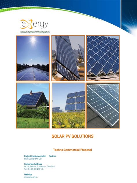 Plant Description 3. . Solar project proposal pdf